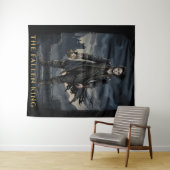 Der gefallene König Gothic Dark Fantasy Design Wandteppich (Beispiel (Horizontal))