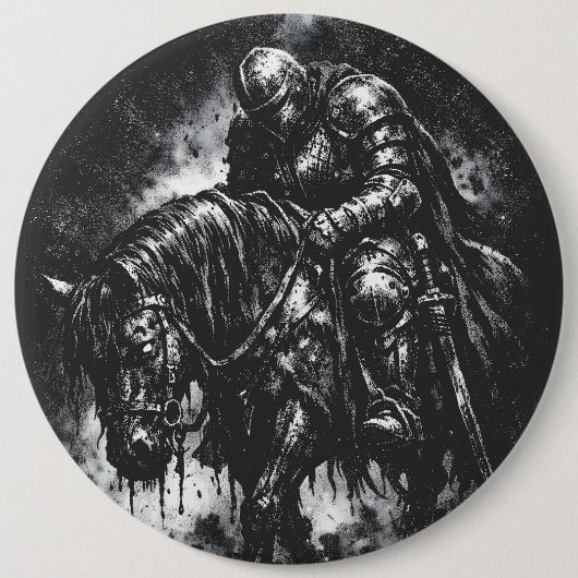 Der gefallene Ritter von BurnsInHell Button (Vorderseite)