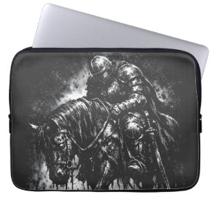 Der gefallene Ritter von BurnsInHell Laptopschutzhülle