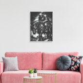 Der gefallene Ritter von BurnsInHell Leinwanddruck (Insitu (Wohnzimmer))