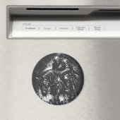 Der gefallene Ritter von BurnsInHell Magnet (In Situ (Geschirrspüler))
