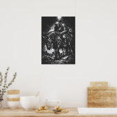 Der gefallene Ritter von BurnsInHell Poster (Küche)