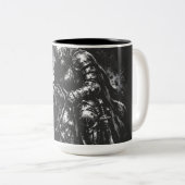 Der gefallene Ritter von BurnsInHell Zweifarbige Tasse (VorderseiteRechts)