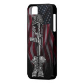 Der gefallene Soldat Case-Mate iPhone Hülle (Rückseite Links)