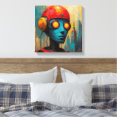 Der gefälschte Mann-4 Leinwanddruck (Insitu (Schlafzimmer))