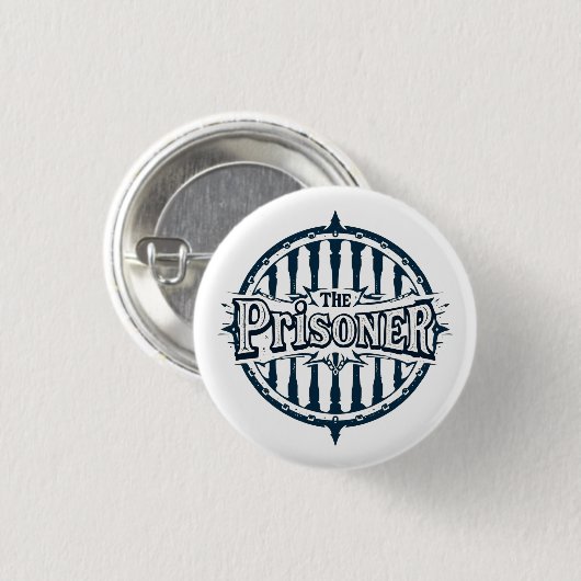 Der Gefangene Button (Vorne & Hinten)