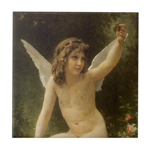Der Gefangene (Le Captif) von Bouguereau Fliese (Vorderseite)