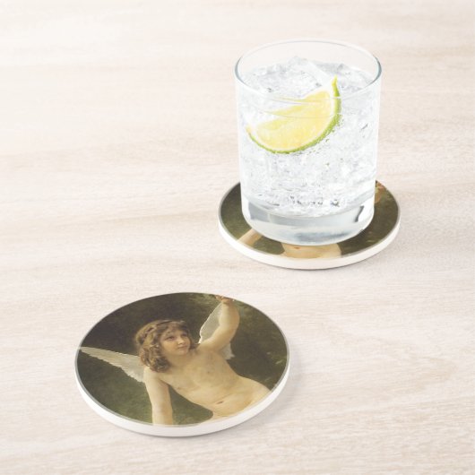 Der Gefangene (Le Captif) von Bouguereau Getränkeuntersetzer (Seite)