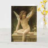 Der Gefangene (Le Captif) von Bouguereau Karte (Gelbe Blume)