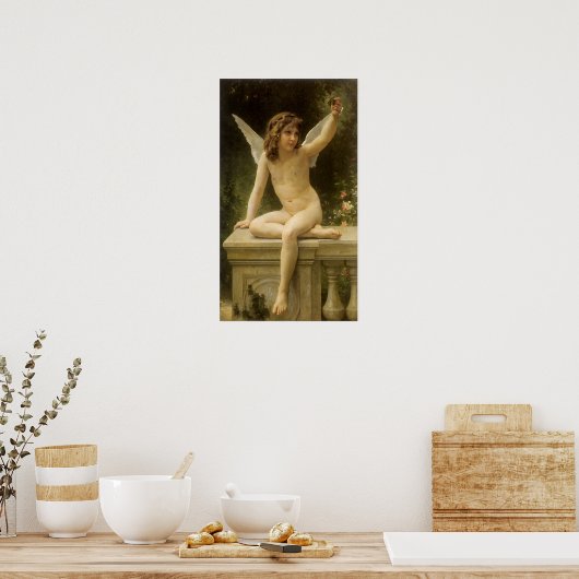 Der Gefangene (Le Captif) von Bouguereau Poster (Küche)