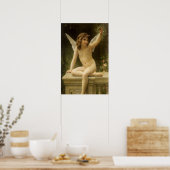 Der Gefangene (Le Captif) von Bouguereau Poster (Küche)