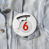 Der Gefangene Nr. 6 Button (Beispiel)