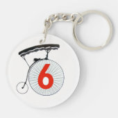 Der Gefangene Nr. sechs Schlüsselanhänger (Rückseite)