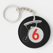 Der Gefangene Nr. sechs Schlüsselanhänger (Vorderseite)