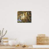 Der Gefangene Robin, Vintage Maler Poster (Küche)