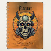 Der geflügelte Schädel. Planer (Vorderseite)