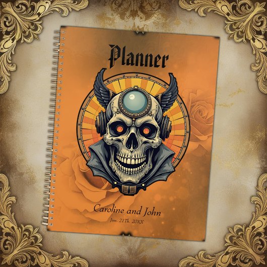 Der geflügelte Schädel. Planer