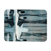 Der gefrorene See Magnet (Horizontal)
