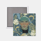 Der gefürchtete Wolf blushes Magnet (Vorderseite/Rückseite)