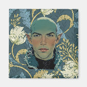 Der gefürchtete Wolf blushes Magnet (Vorne)