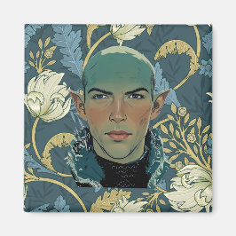 Der gefürchtete Wolf blushes Magnet