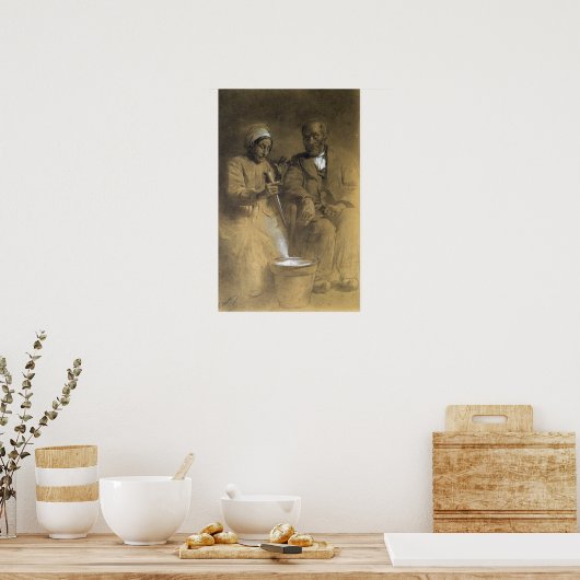 Der Gegenzauber des Bildes Poster (Küche)