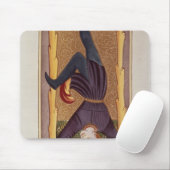 Der gehangene Mann, Tarotkarte, französisch Mousepad (Mit Mouse)