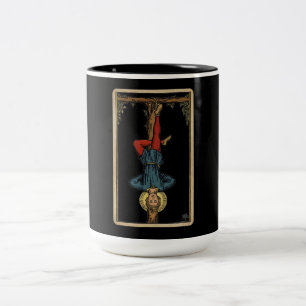 Der Gehängte Tarot Zweifarbige Tasse