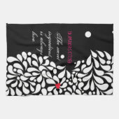 Der Geheimbestandteil ist Liebe personalisiert Geschirrtuch (Horizontal)