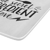 Der Geheimbestandteil ist Liebe Schneidebrett (Ecke)