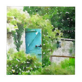 Der geheime Garten Fliese (Vorderseite)