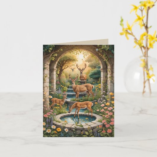 Der geheime Garten Karte (Gelbe Blume)