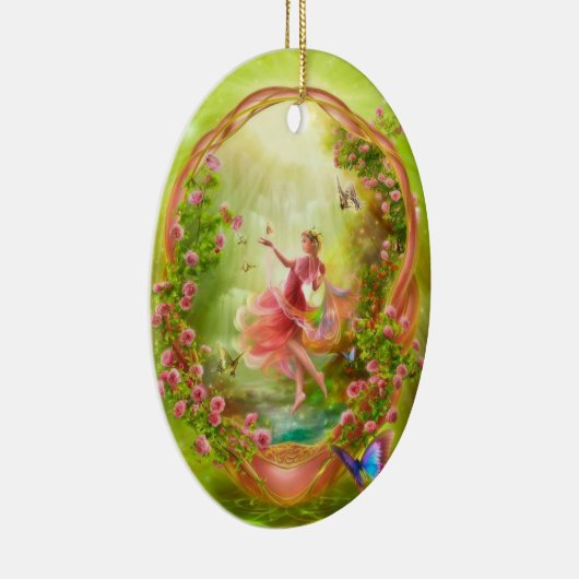 Der geheime Garten Keramikornament (Rechts)