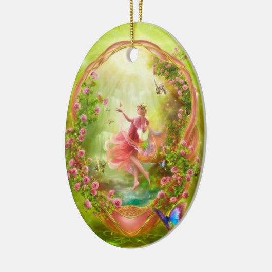 Der geheime Garten Keramikornament (Links)