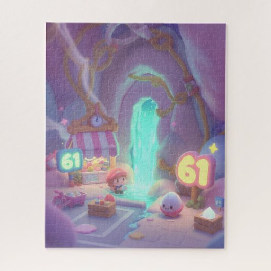 Der geheime Garten unterhalb von Level 61 Puzzle (Vertikal)