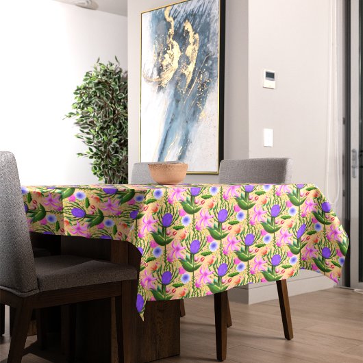 Der geheime Garten von Sea Holly und Lilies Tischdecke
