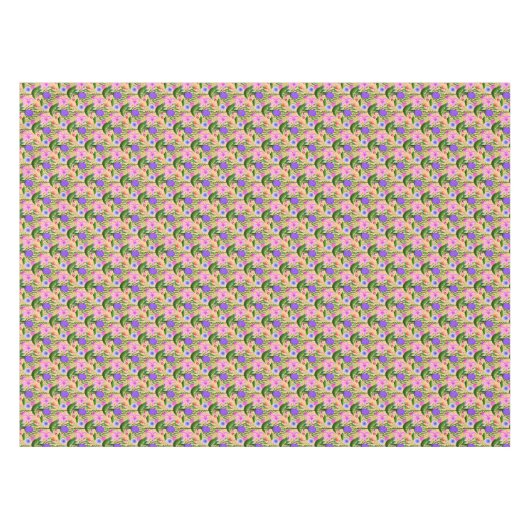 Der geheime Garten von Sea Holly und Lilies Tischdecke (Vorderseite (Horizontal))