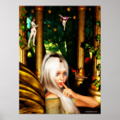 Der geheime Märchentempel im Wald Poster (Vorne)