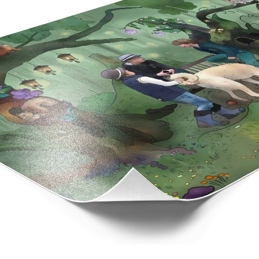 Der geheime Ort Fotodruck (Ecke)