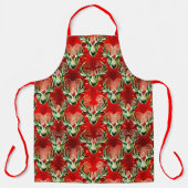 Der geheime Rentier des Weihnachtsmannes Schürze (Vorderseite)