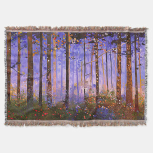 Der Geheime Weg des Hirsches - weite Waldlandschaf Decke