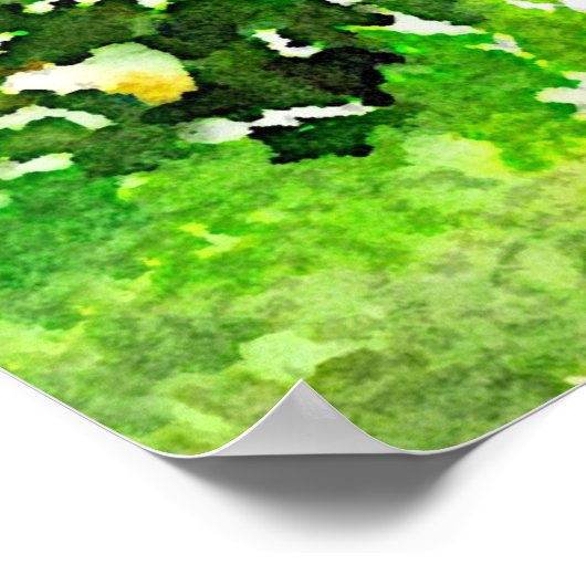 Der Geheimgarten Poster (Ecke)