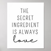 Der Geheimstoff ist immer Liebe Poster (Vorne)