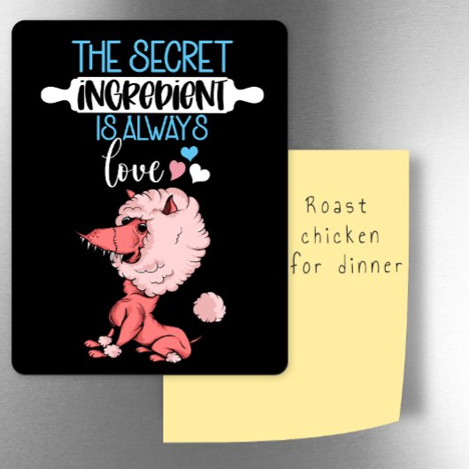 Der Geheimtipp ist Liebe Valentine Kühlschrank Magnet