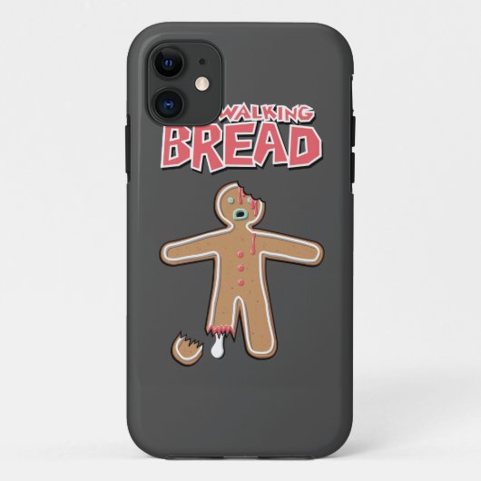 Der gehende tote Lebkuchenmann iphone Fall Case-Mate iPhone Hülle (Rückseite)