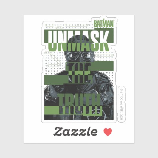 Der Geiger - Die Wahrheit entdecken Aufkleber (Blatt)