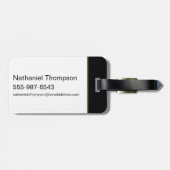 Der Geiger - Die Wahrheit entdecken Gepäckanhänger (Rückseite horizontal)