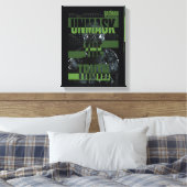 Der Geiger - Die Wahrheit entdecken Leinwanddruck (Insitu (Schlafzimmer))