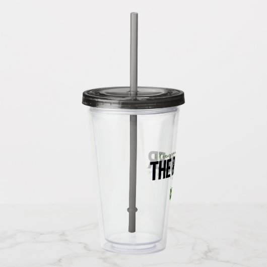 Der Geiger - ich weiß, was ich werden muss Acryltrinkbecher (Rechts)