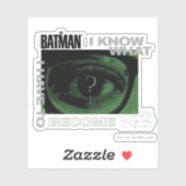 Der Geiger "Ich weiß, was ich werden muss" Aufkleber (Blatt)